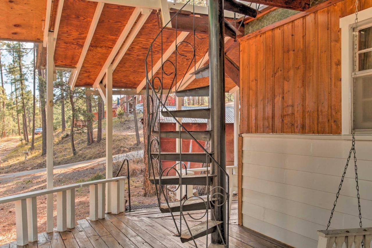 Ruidoso Cabin With Forest Views And Covered Porch Dış mekan fotoğraf