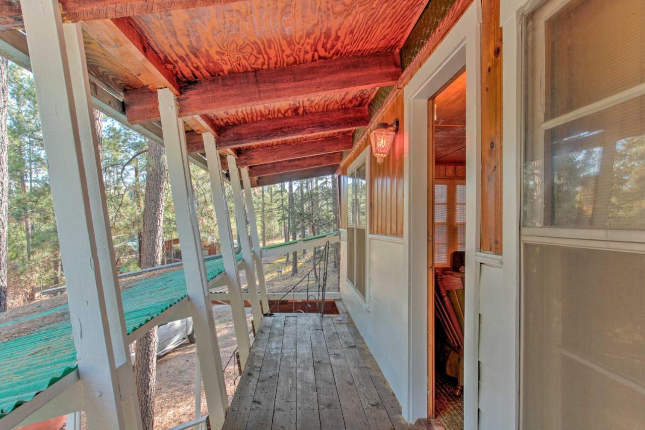 Ruidoso Cabin With Forest Views And Covered Porch Dış mekan fotoğraf